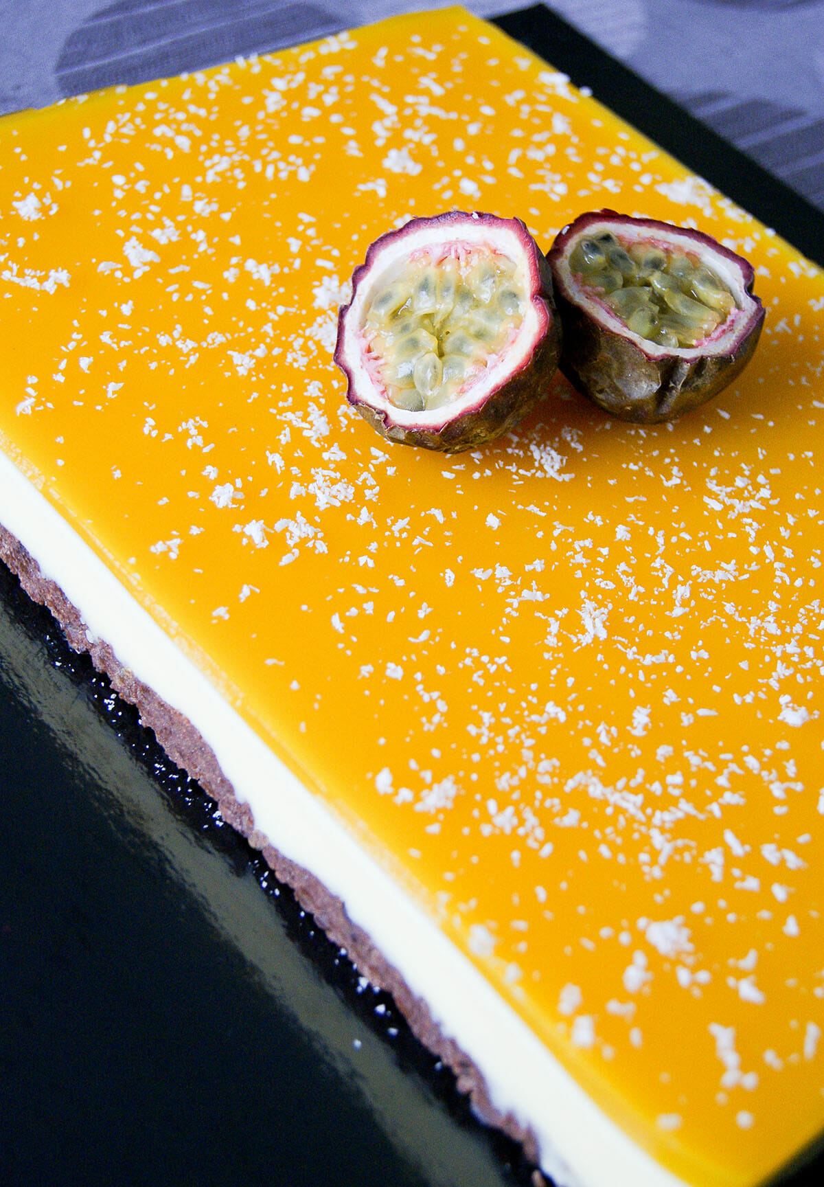 bavarois coco-passion-chocolat