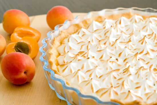 Tarte aux Abricots Meringuée {abricot curd}