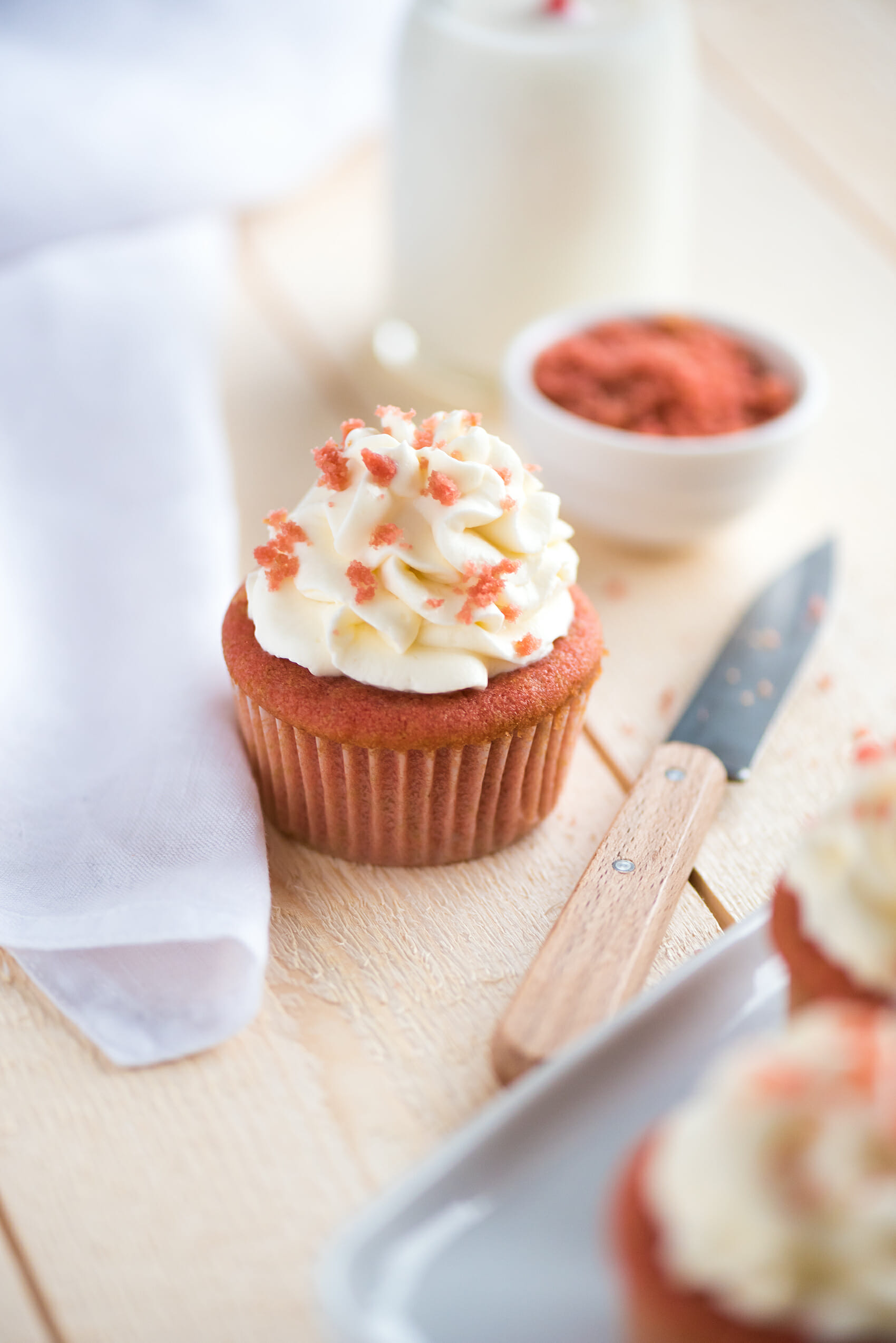 Red velvet cupcakes | Lilie Bakery