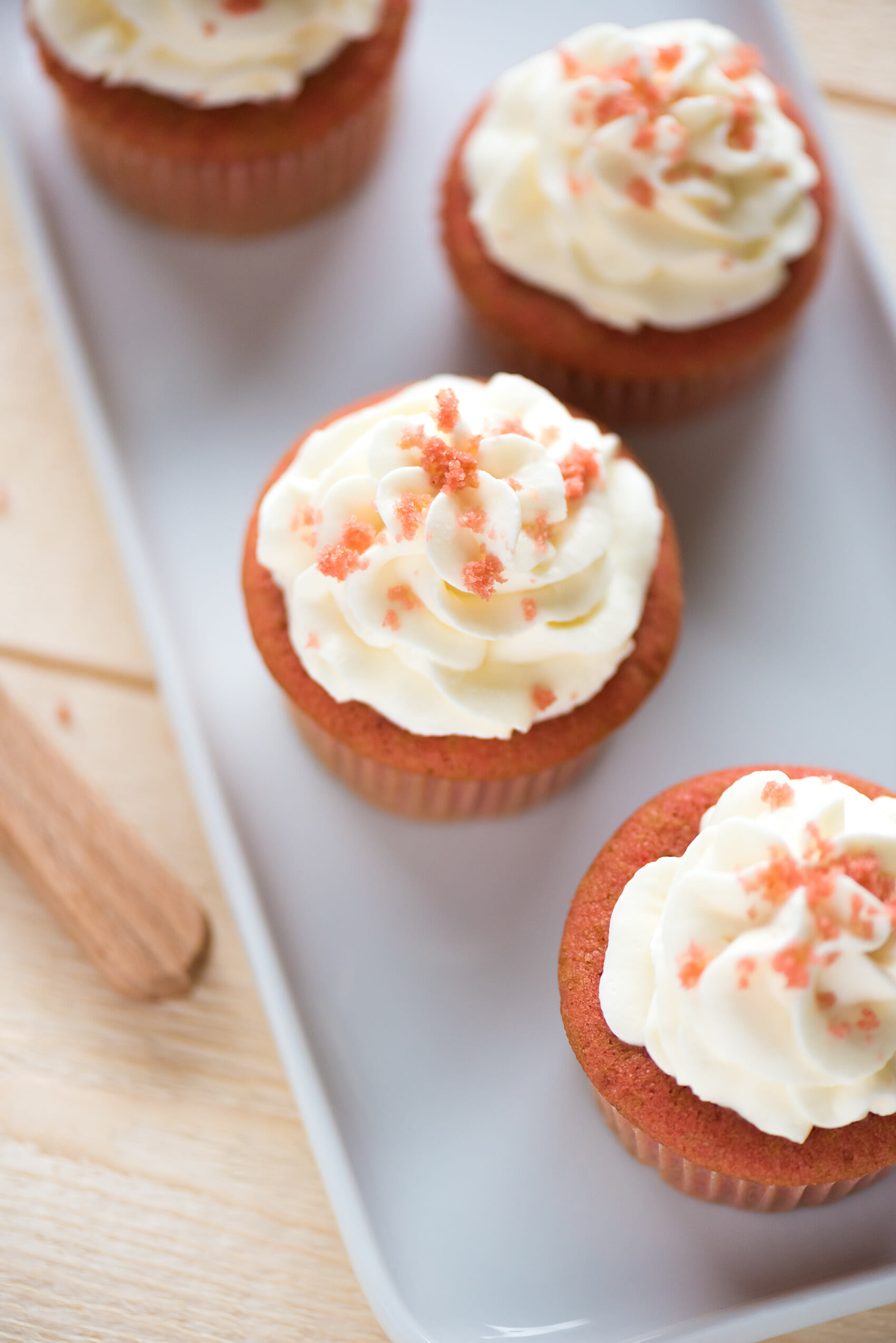 Red velvet cupcakes | Lilie Bakery