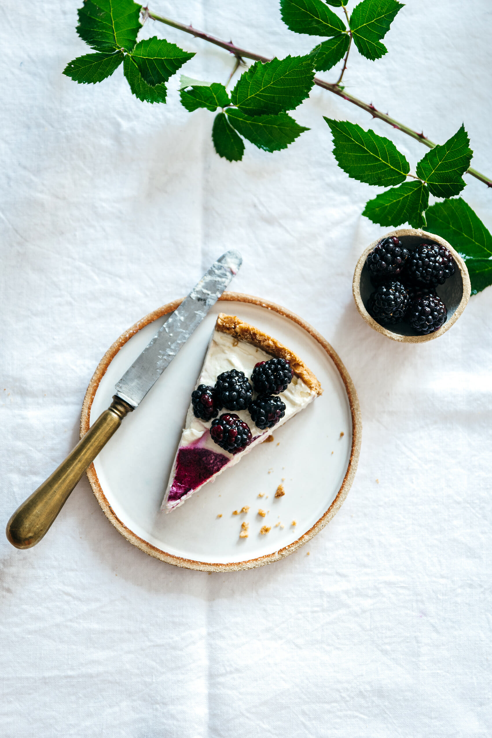 Tarte mûres citron mascarpone - Lilie Bakery