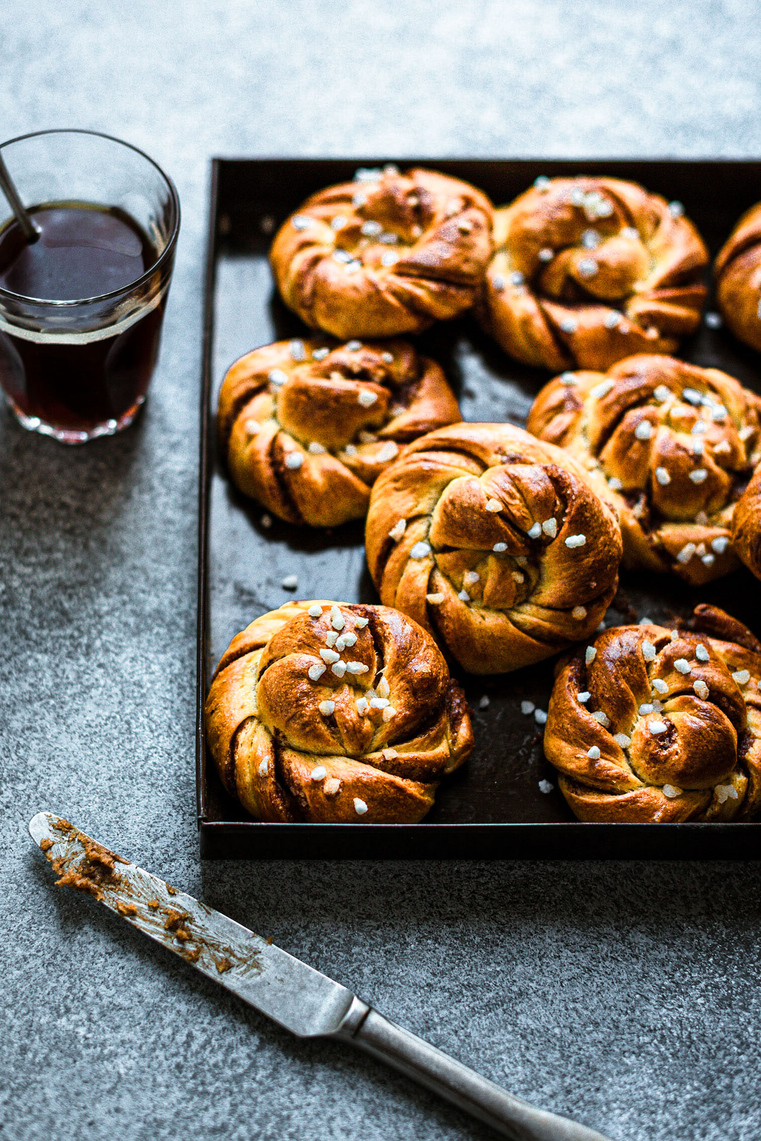 Kanelbullar brioches suédoises cannelle zoom - Lilie Bakery