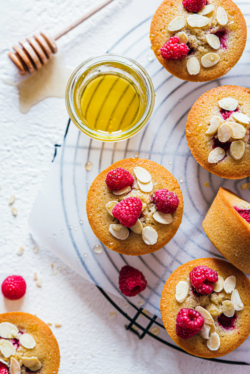 Financiers aux framboises recette - Lilie Bakery