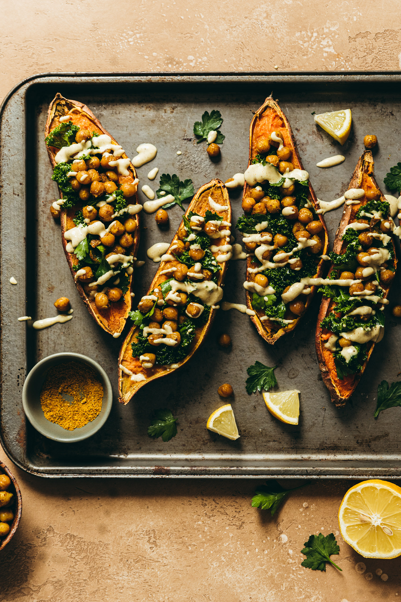 Patates douces au four recette - Lilie Bakery