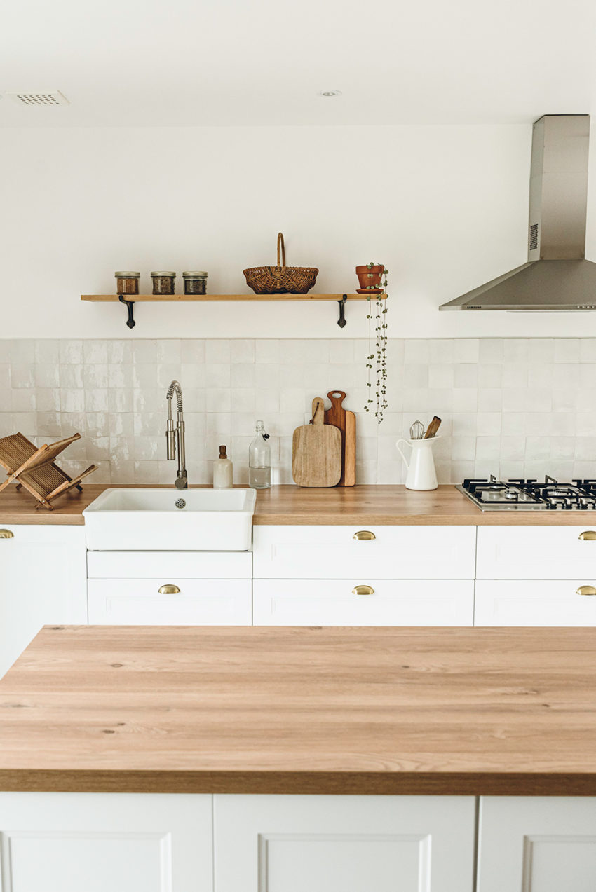 Cuisine blanc bois - Lilie Bakery