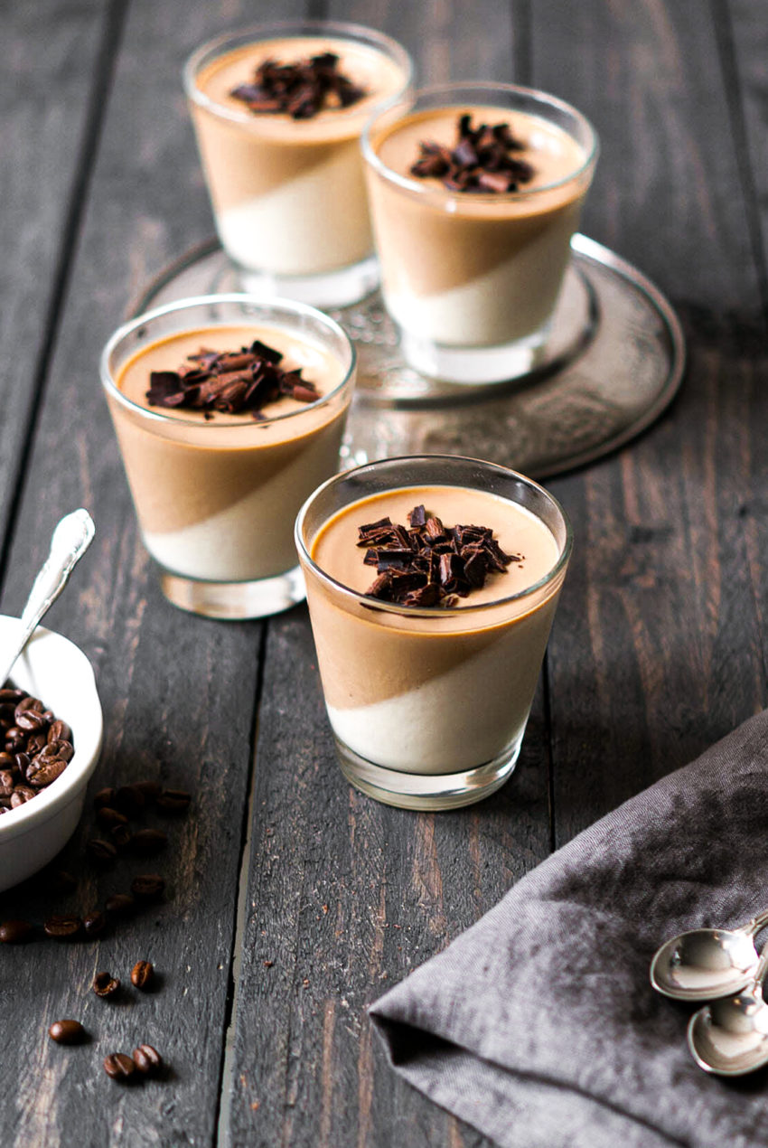 Panna Cotta Café Vanille Penchée - Lilie Bakery