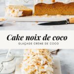 Cake Noix de Coco Gla&ccedil;age Noix de Coco - Lilie Bakery