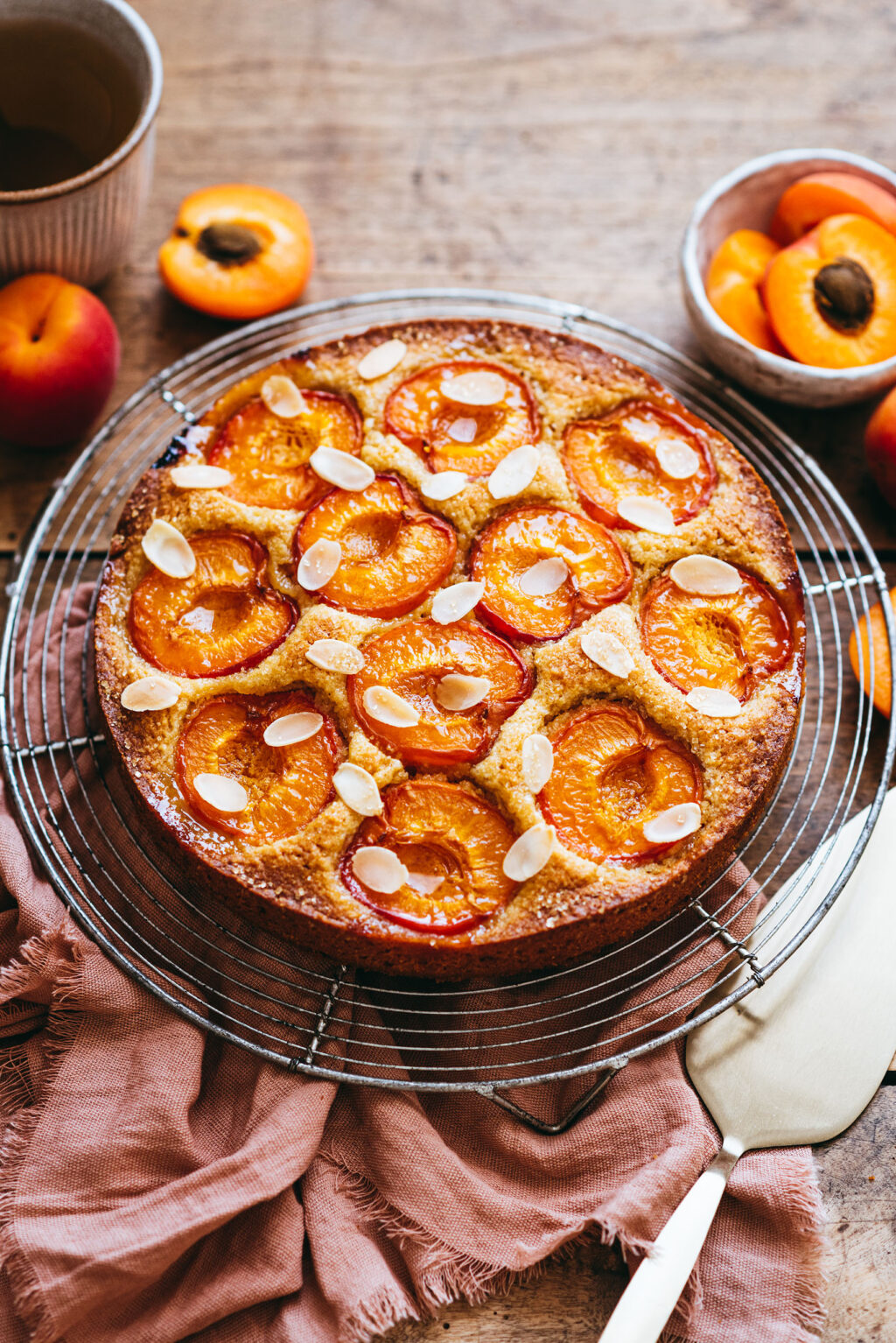 Gâteau abricot amande - Lilie Bakery
