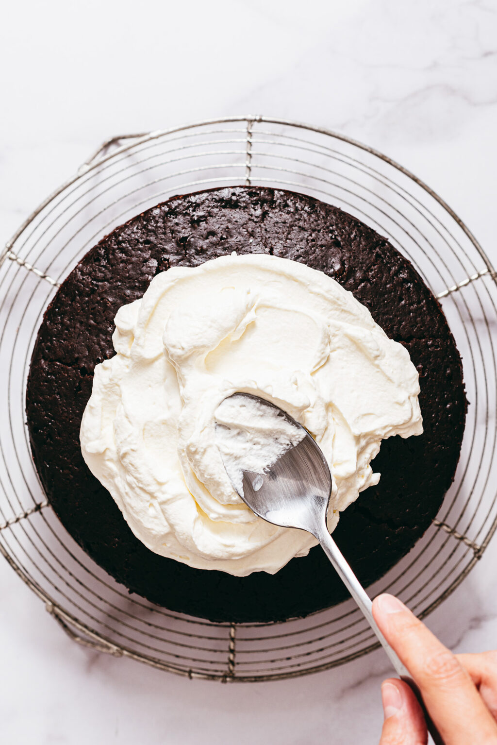 Gâteau chocolat chantilly - Lilie Bakery