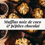 Muffins noix de coco chocolat - Lilie Bakery