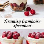 Tiramisu framboise speculoos - Lilie Bakery