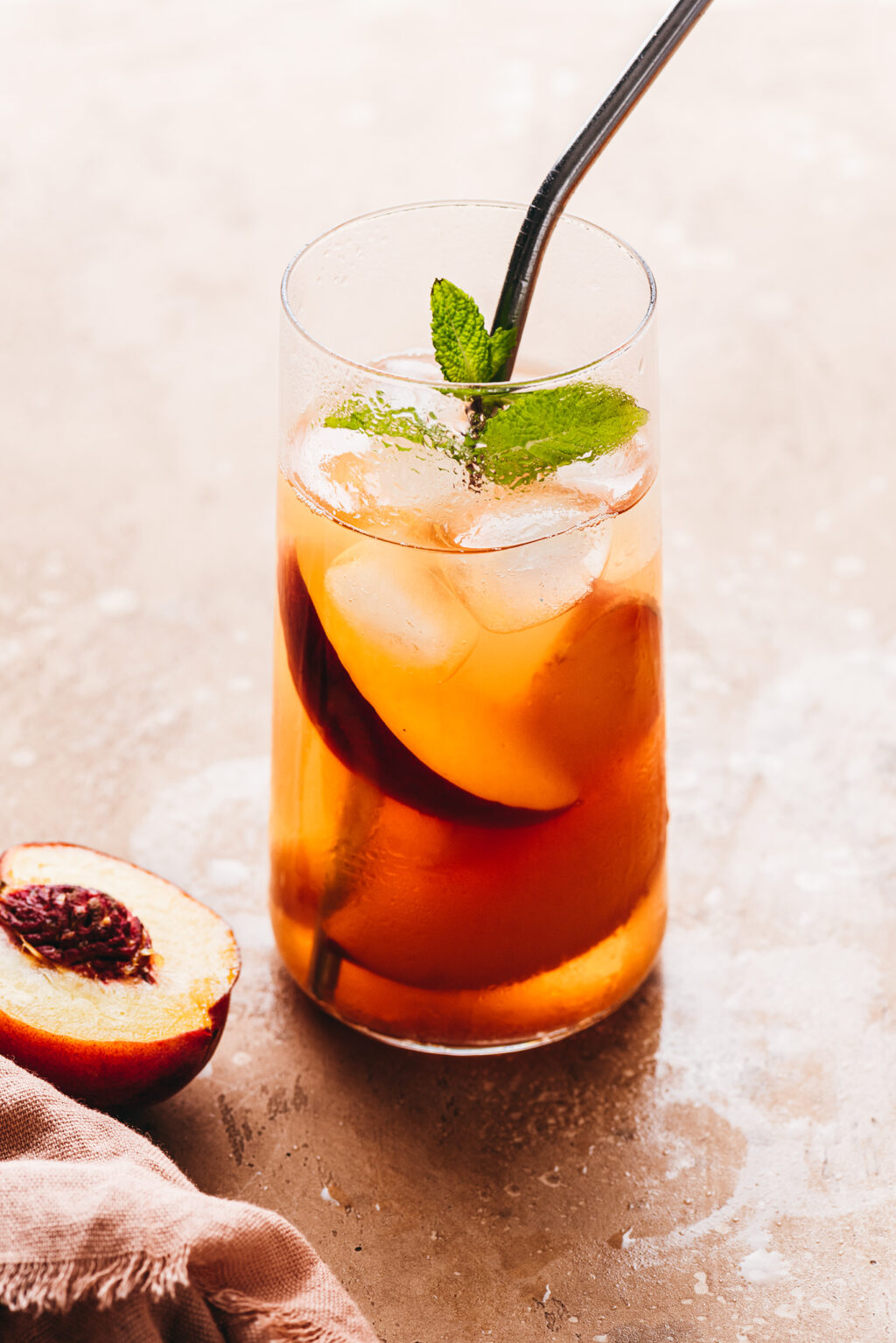 Thé glacé pêche - Lilie Bakery