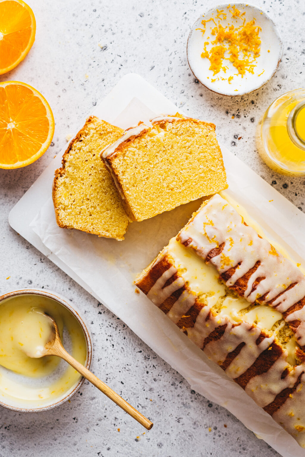 Soft orange cake - Lilie Bakery