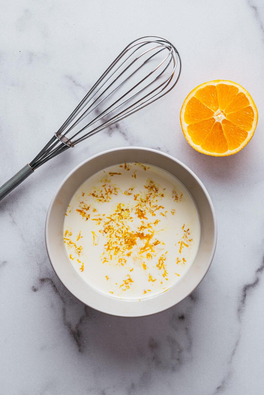 Orange zest and juice cake - Lilie Bakery
