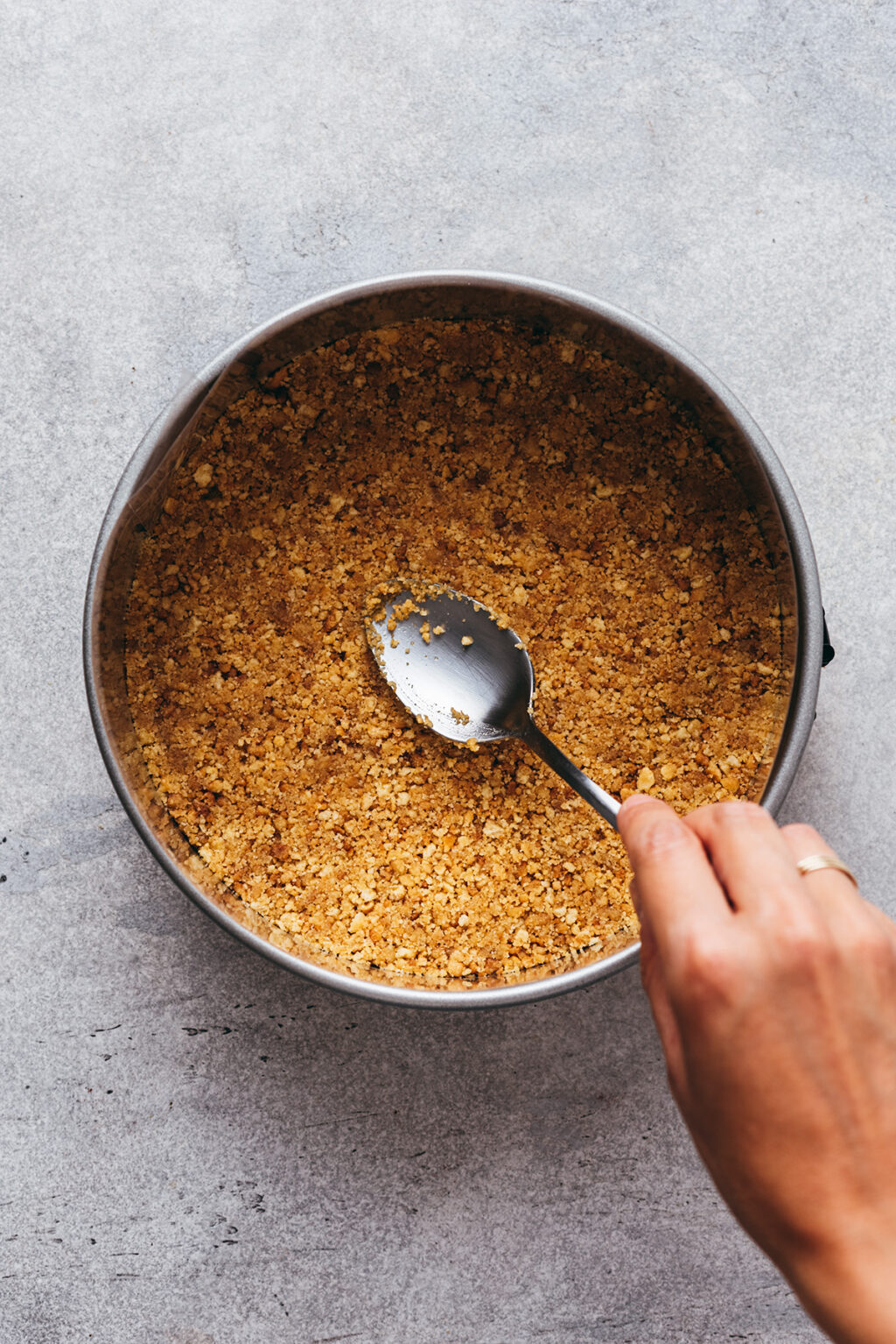 Base biscuit cheesecake sans cuisson - Lilie Bakery