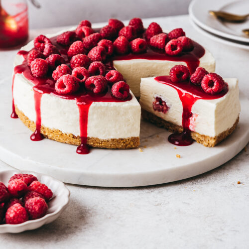 Recette cheesecake framboise - Lilie Bakery