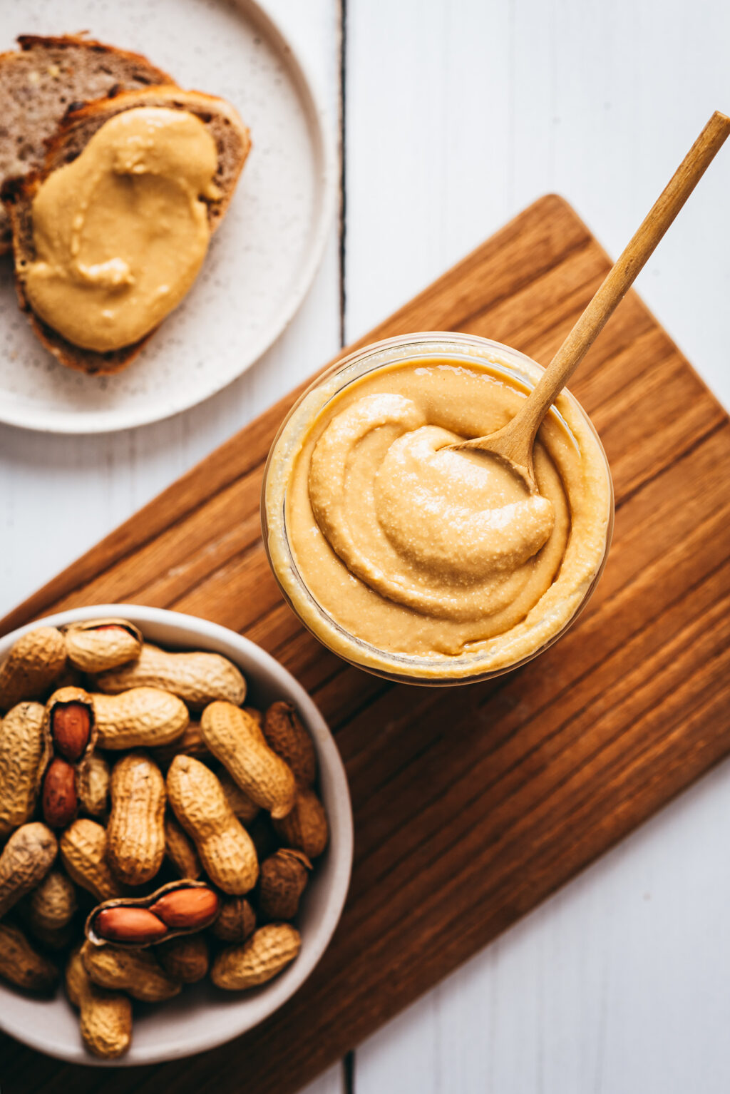 Beurre de cacahu&egrave;te maison - Lilie Bakery