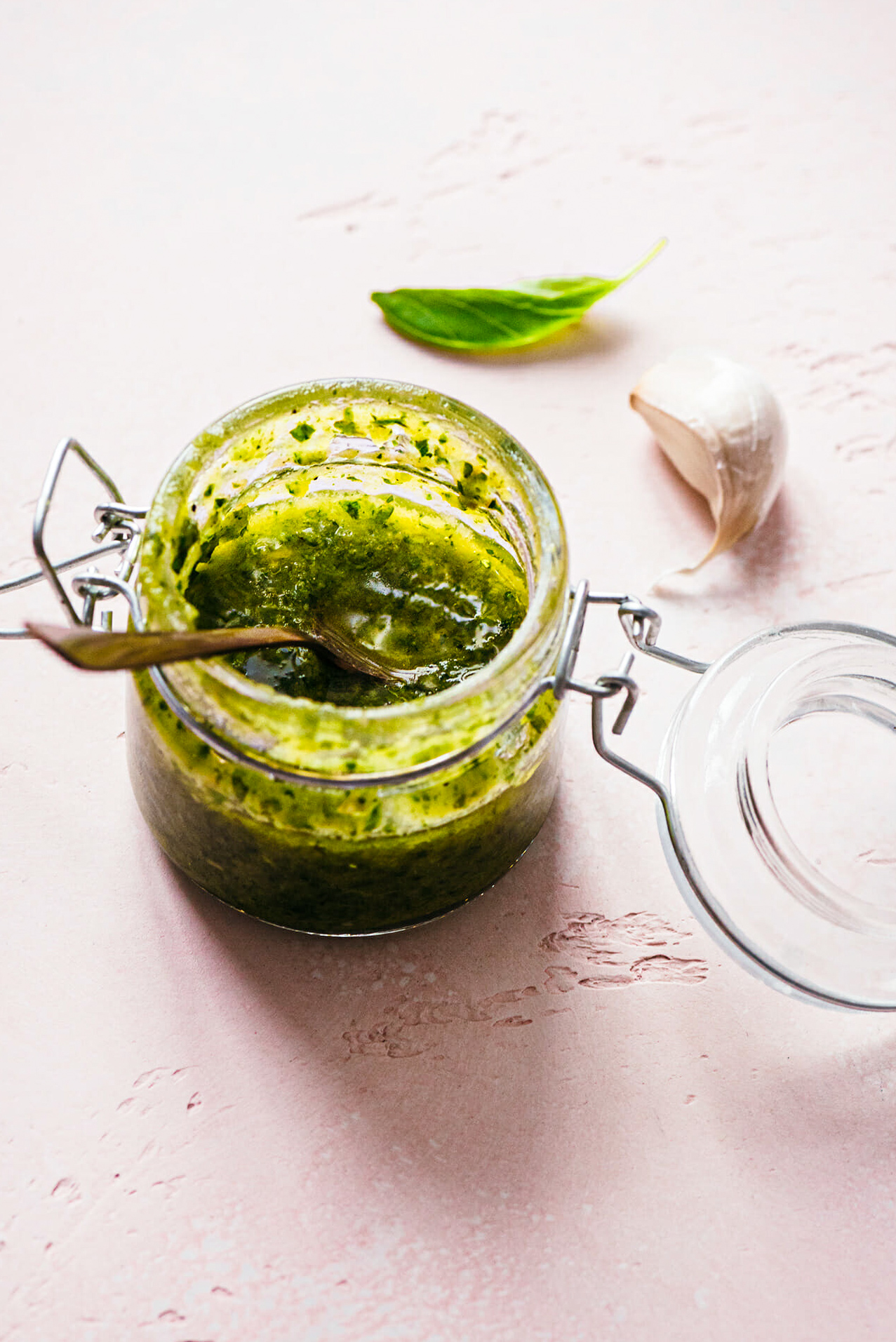 Pesto basilic pignon pin recette - Lilie Bakery