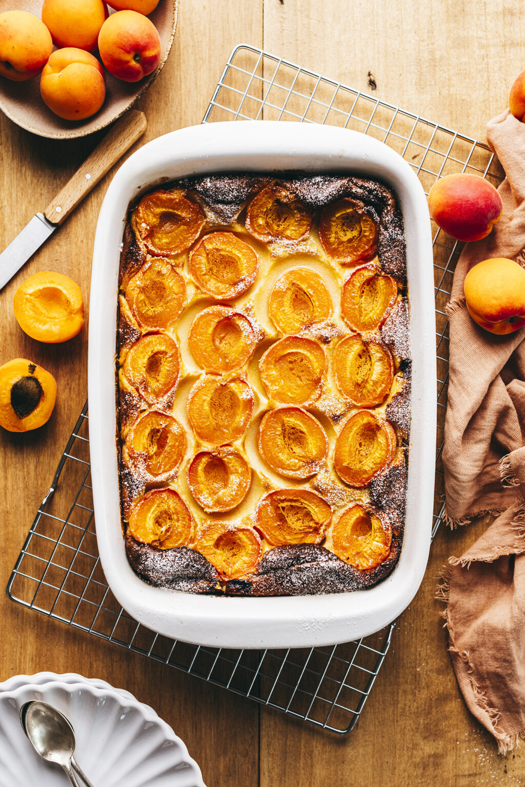 Clafoutis abricot - Lilie Bakery