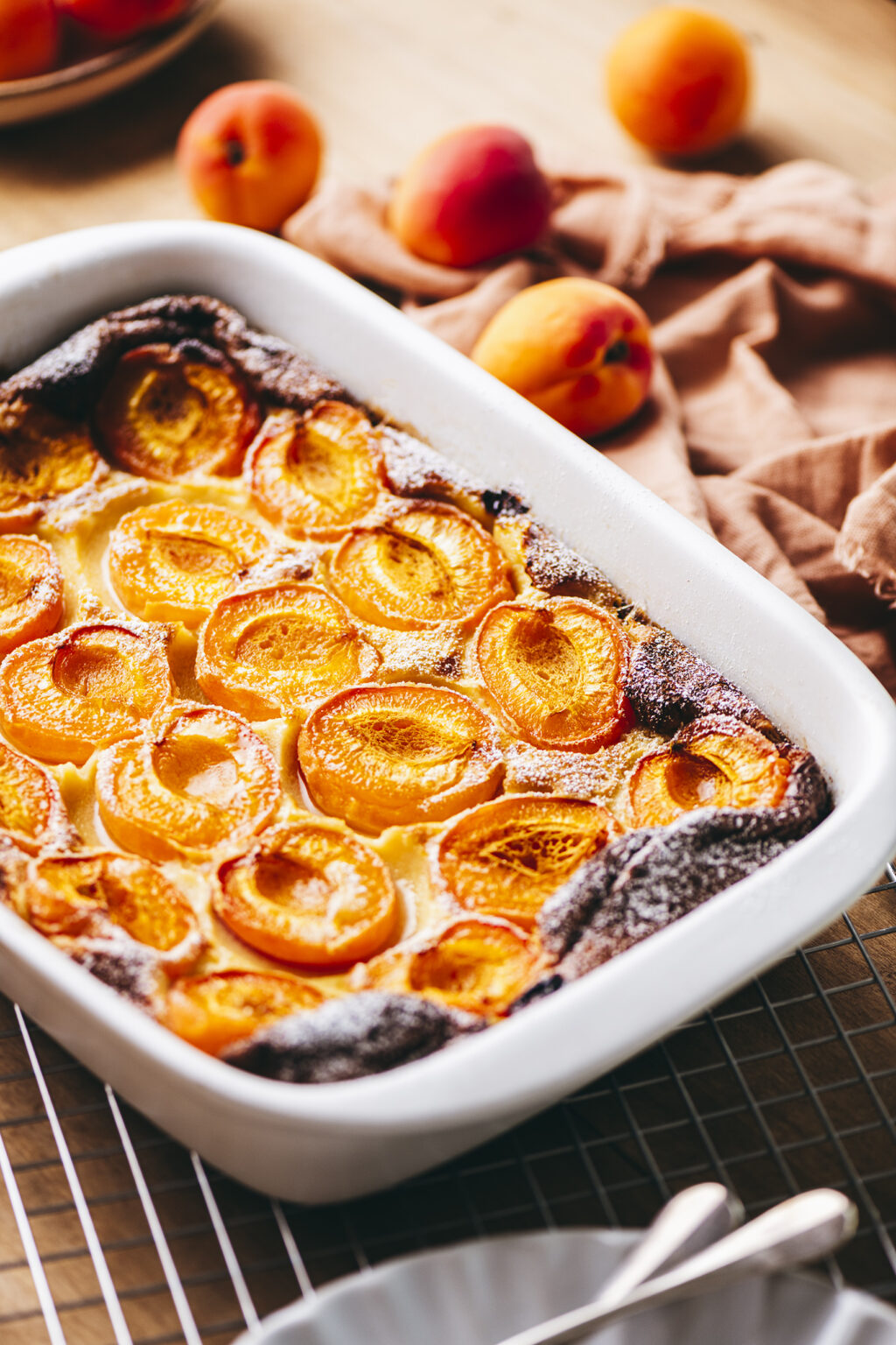 Clafoutis aux abricots - Lilie Bakery