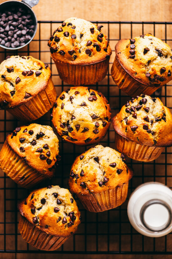 Muffins aux Pépites de Chocolat